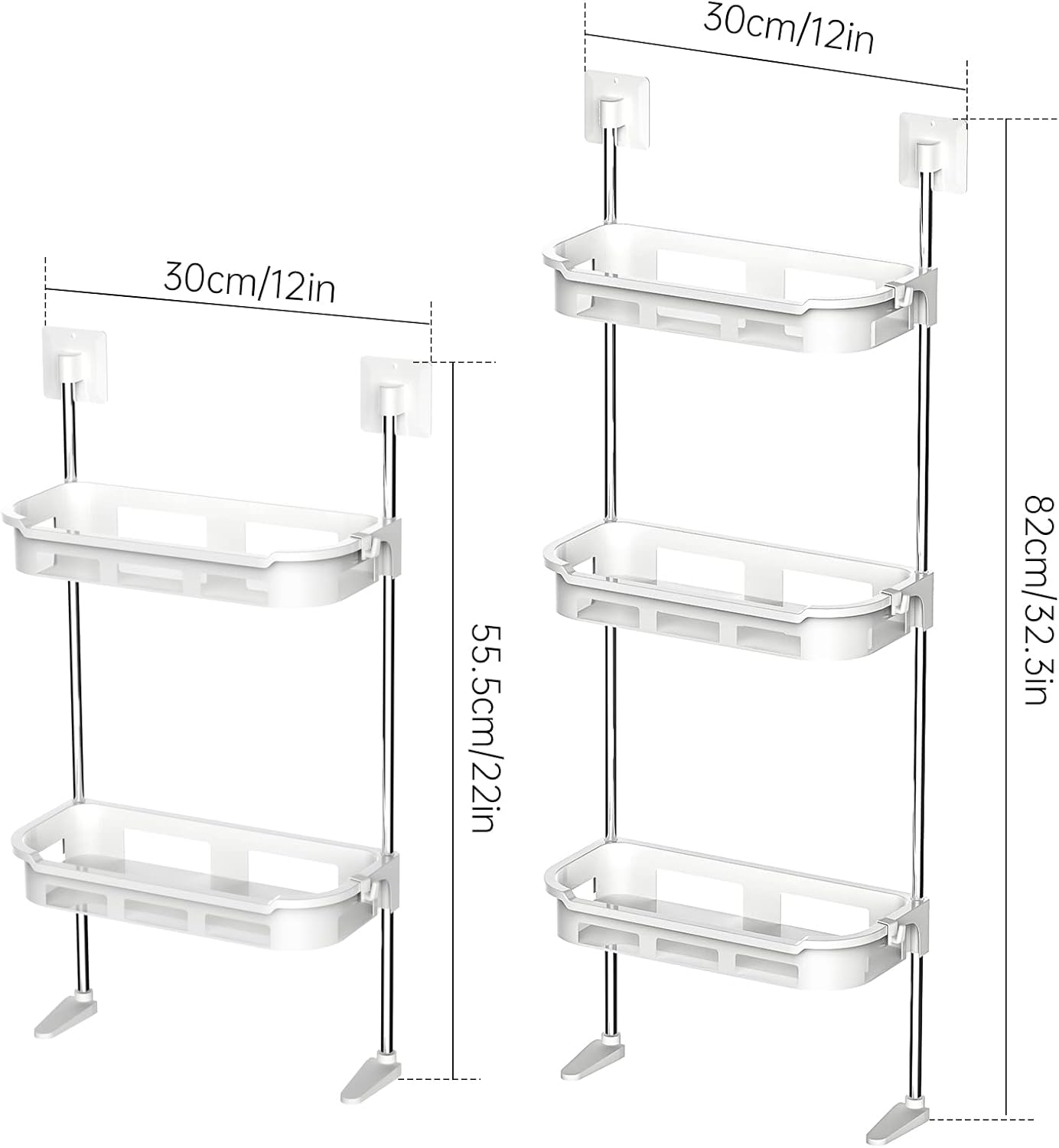 ESTANTE ORGANIZADOR 3 NIVELES PARA BAÑO
