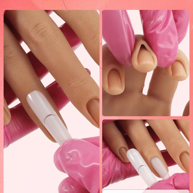 Mano de Practica de Silicona, Para uñas acrilicas - Wendynails Velasquez