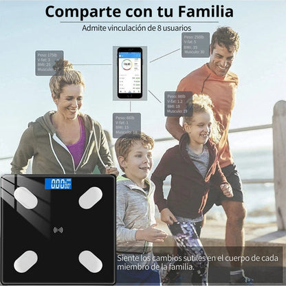 BASCULA INTELIGENTE BLUETOOTH