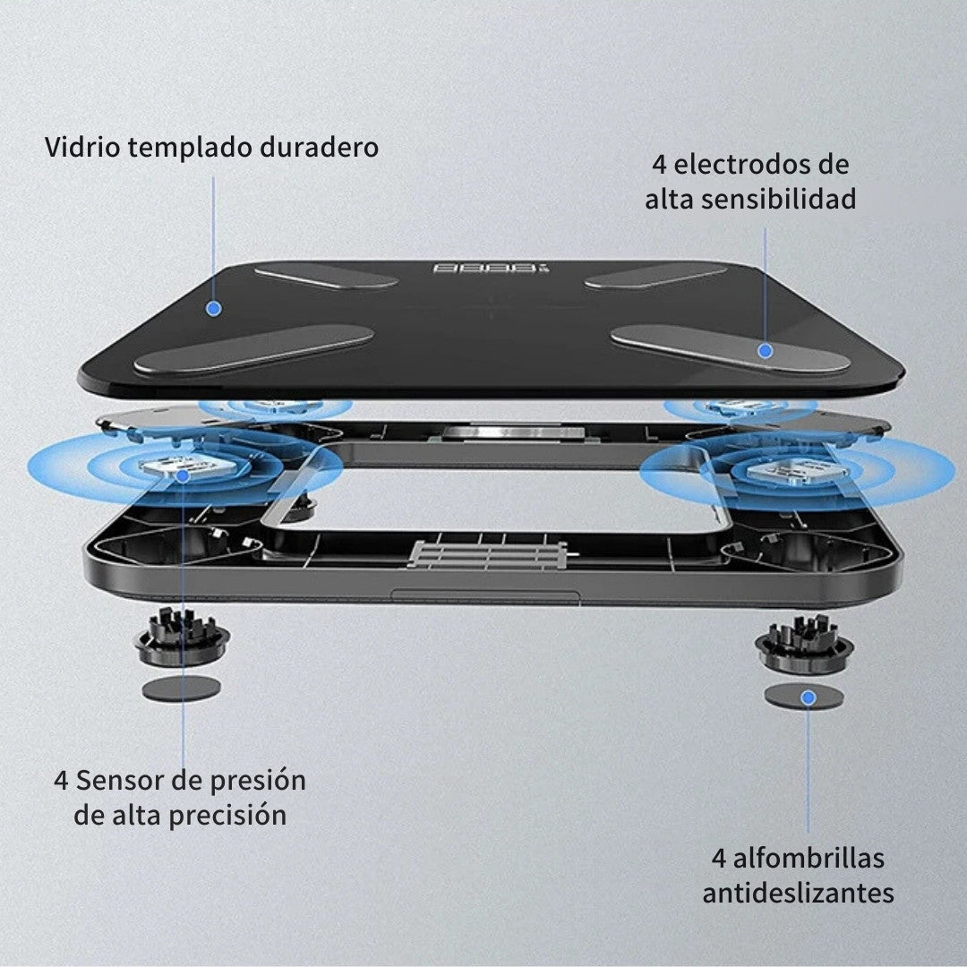 BASCULA INTELIGENTE BLUETOOTH