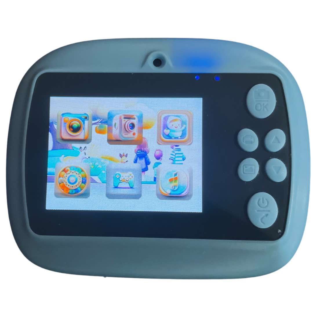 Camara infantil color azul