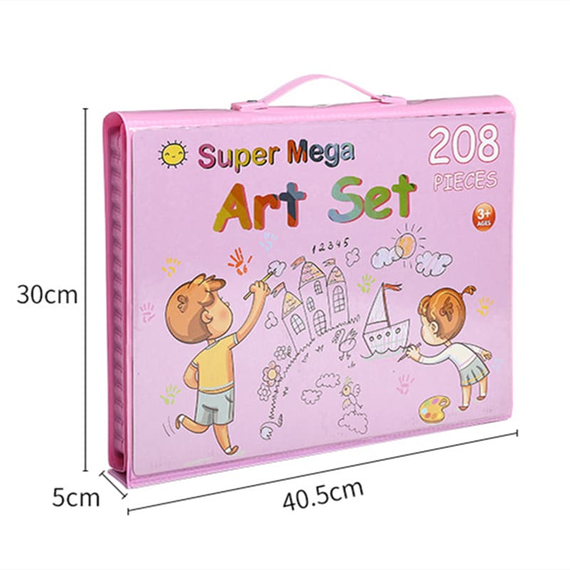 KIT ARTISTICO 208 PIEZAS