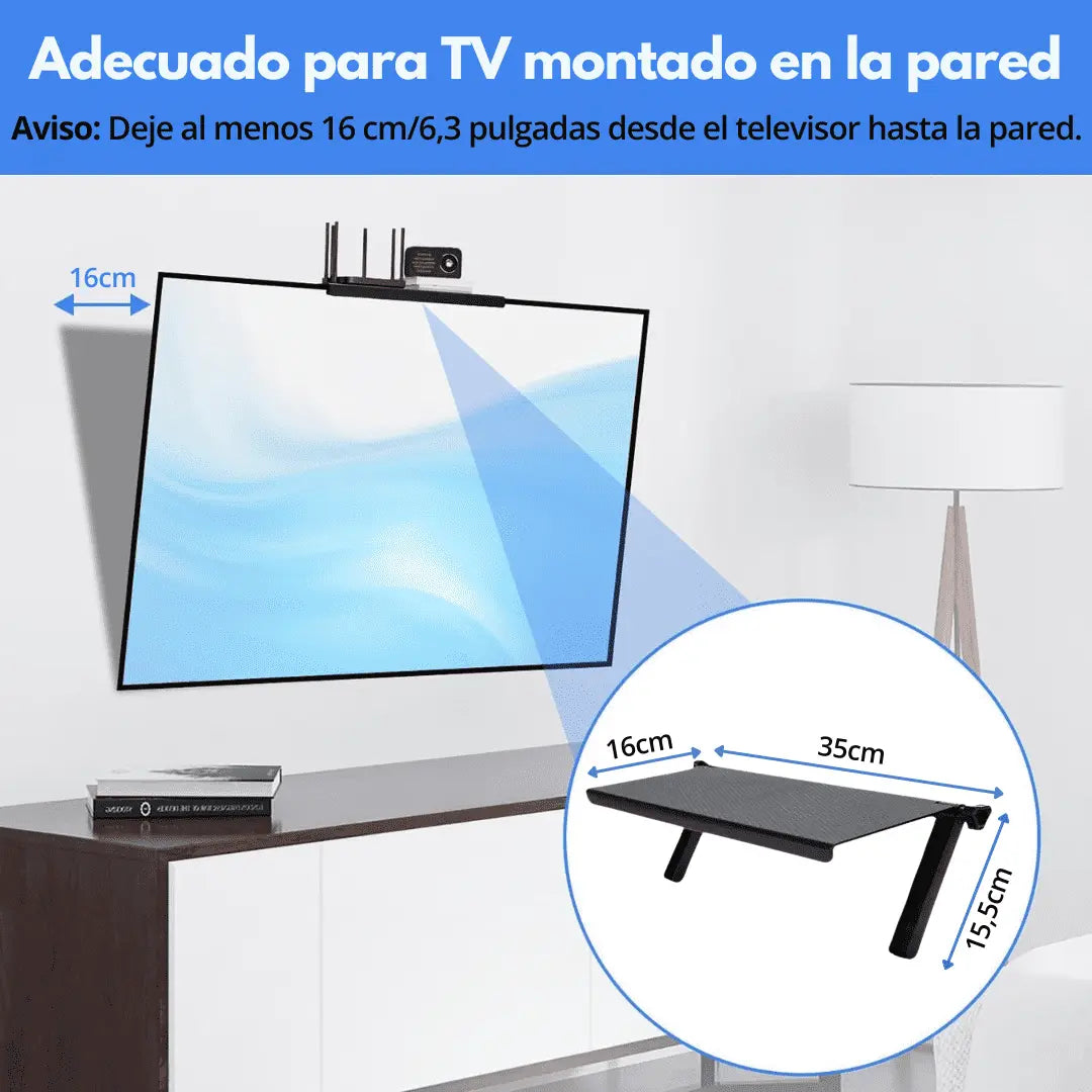 Estante Ajustable para TV o PC