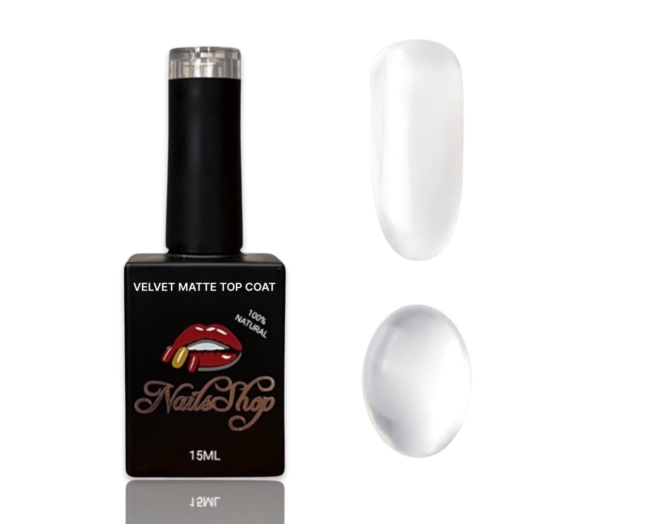 Nailshop TOP MATTE (MATTE EFECTO VELVET)