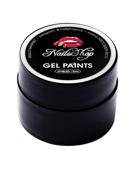 Nailshop PAINTING GEL / NEGRO 802 (TOP COLOR)