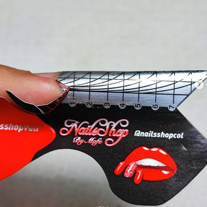 Nailshop MOLDES PRECORTE X1 UNIDADES