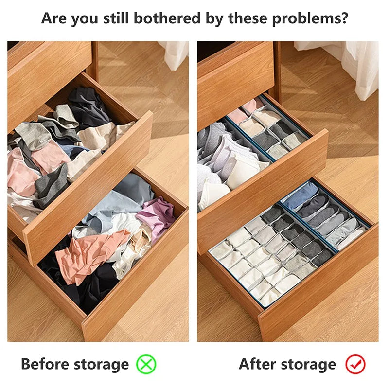Organizador Plegable de Cajones para Ropa