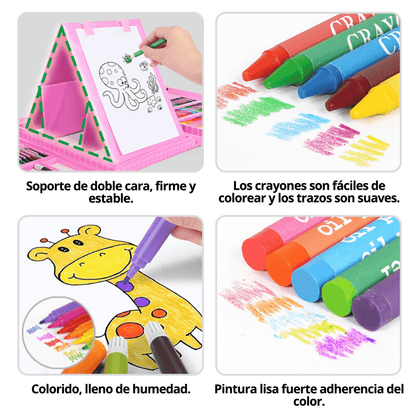 KIT ARTISTICO 208 PIEZAS