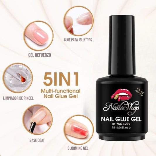 Nailshop NAIL GLUE (NAOIL GLUE 5 EN 1)